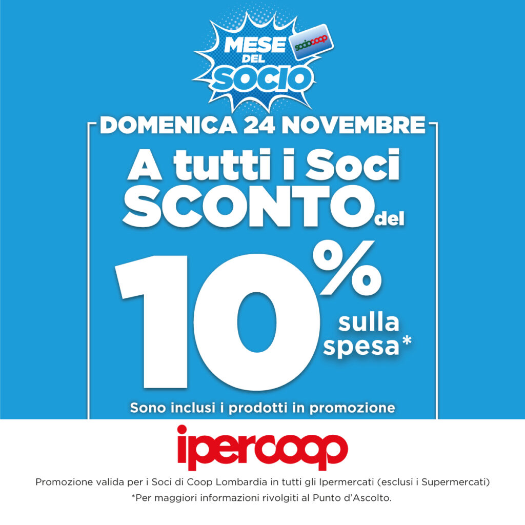 Ipercoop - Mese del Socio